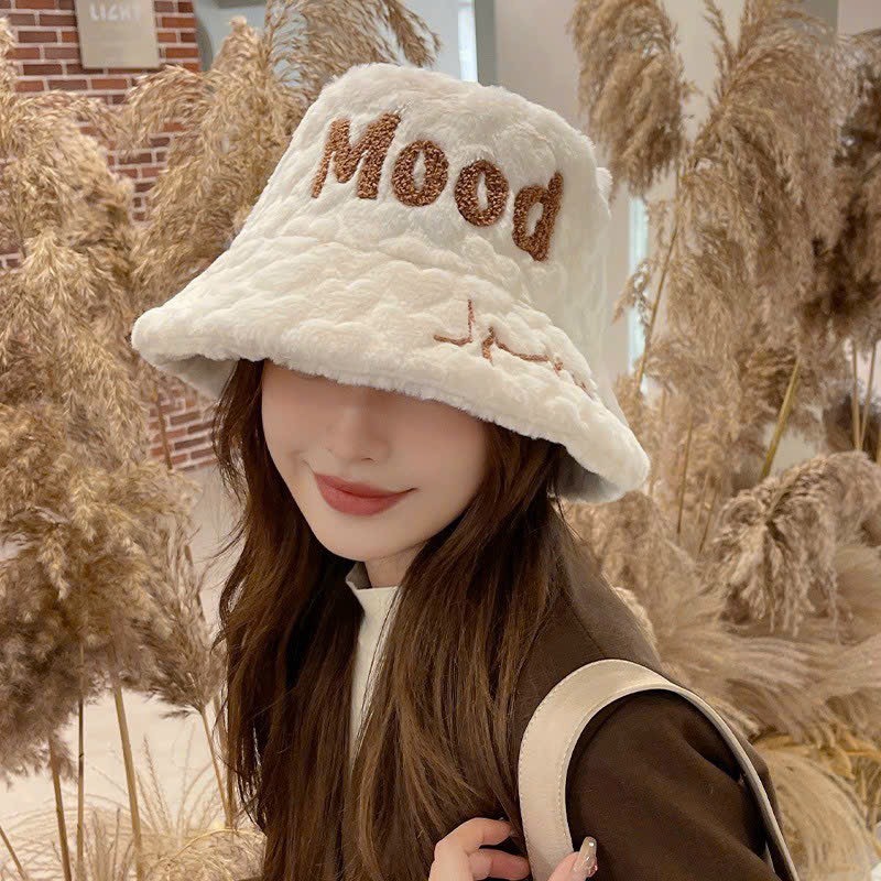 Mũ lông mịn Mood dày dặn hàng loại 1 siêu ấm phong cách Hàn Quốc dành cho nữ, M210