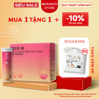Viên Sủi Giảm Cân BALPORO BBAE chính hãng Hàn Quốc hỗ trợ giảm cân, đẹp da chuyển hóa mỡ thừa