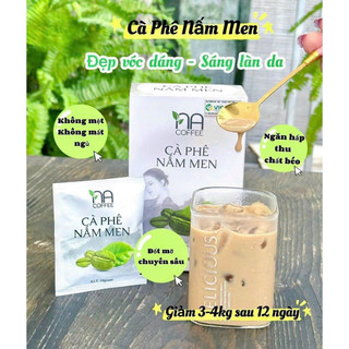Cà phê nấm men làm gầy - na coffe giảm cân chính hãng hộp 12 gói