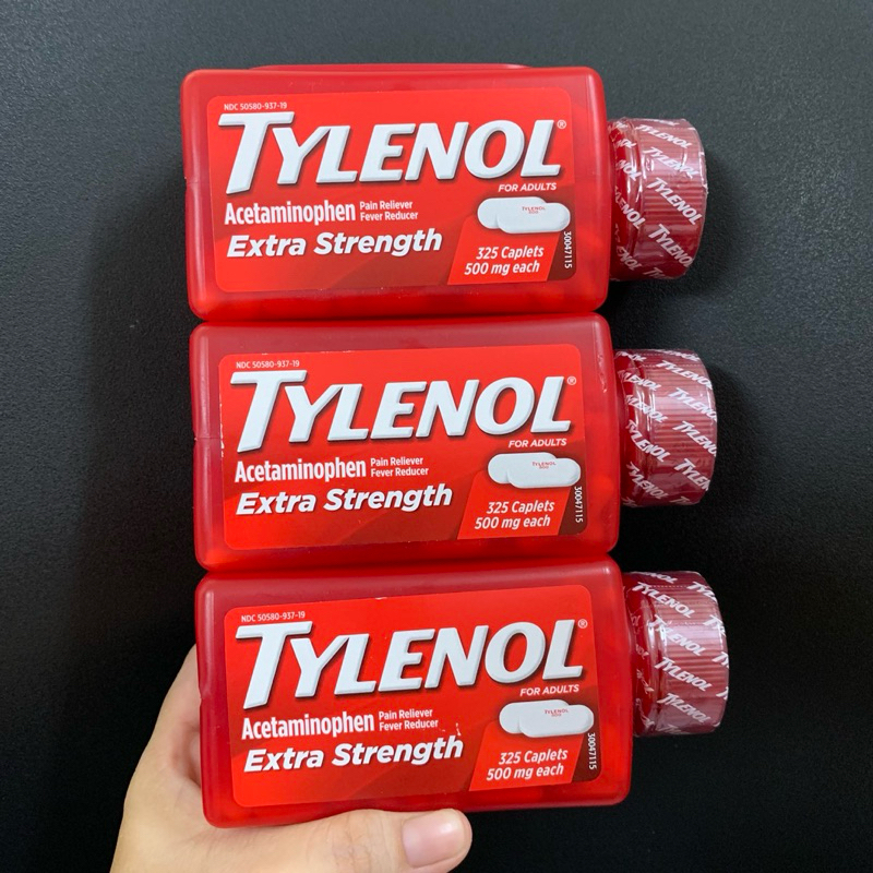 Tylenol 500mg hủ 325 viên DATE 2026 HÀNG MỸ