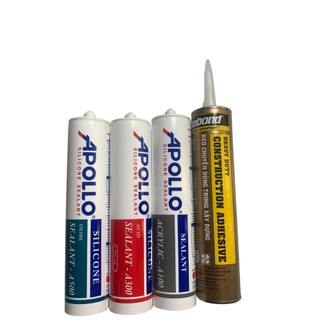 Keo silicon Apolo A500 đủ các màu , keo sữa techchem chính hãng