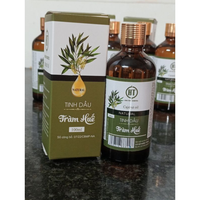 Tinh dầu tràm huế HT nguyên chất  - Chai 100ml. )