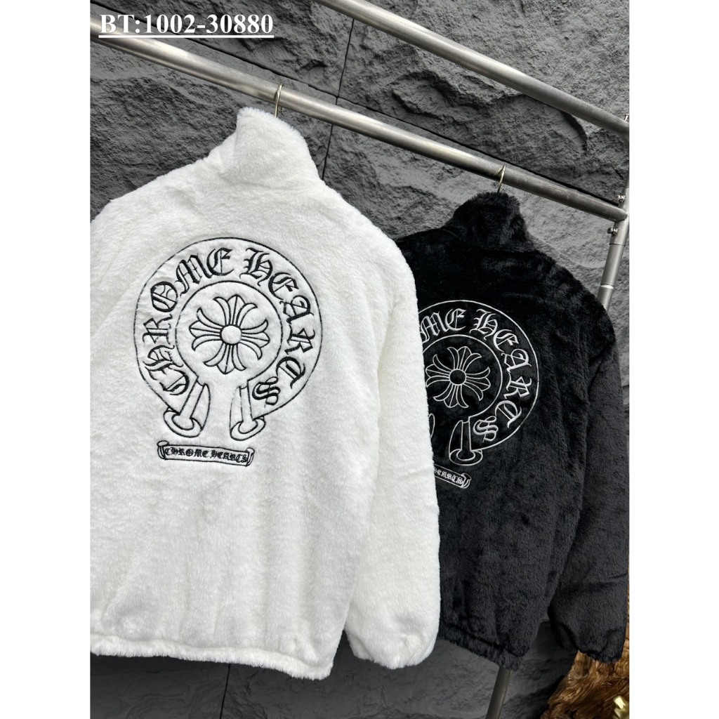 Áo Khoác Lông Cờ Rôm Thêu Logo Siêu Đẹp - Áo Khoác Dành Cho Nam