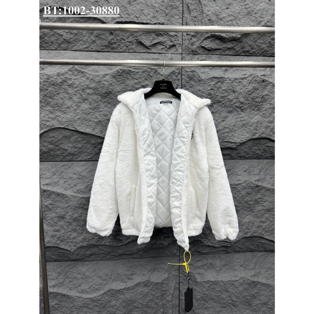 Áo Khoác Lông Cờ Rôm Thêu Logo Siêu Đẹp - Áo Khoác Dành Cho Nam