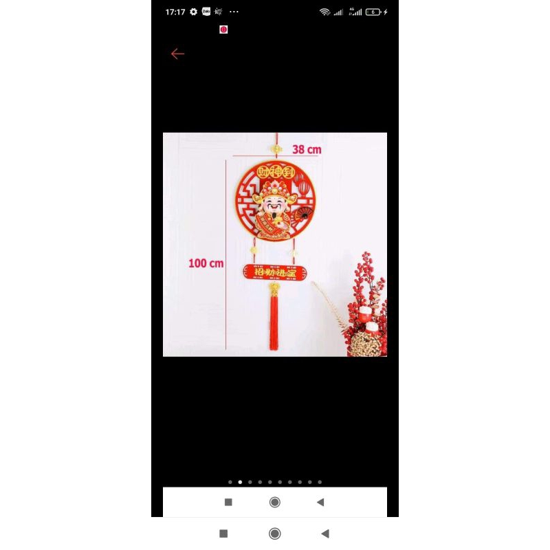 Dãi treo ông thần tài may mắn