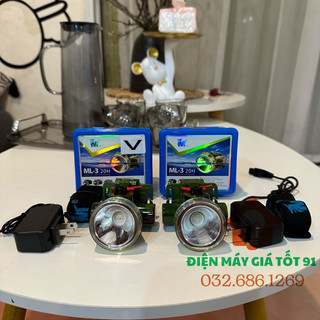 Đèn pin đội đầu chống nước ml-3 công suất 35w-đèn led siêu sáng