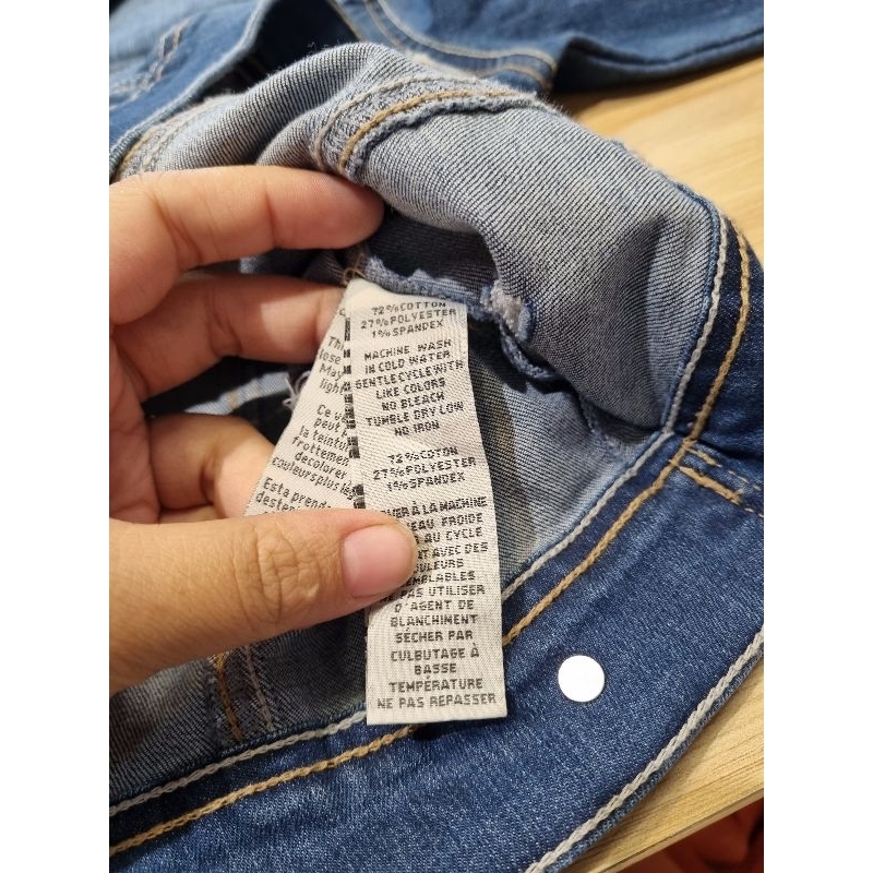 Áo khoác jean Wax Jean vnxk size <60kg