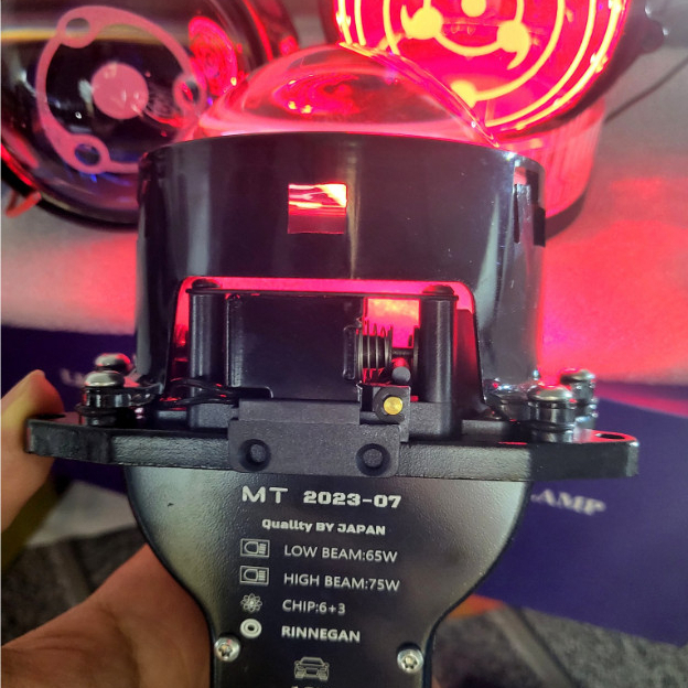 Đèn Bi Cầu 3.0 E11 + 75W/12.24V/DC Pha Màn Chập Cắt Sáng Chống Chói