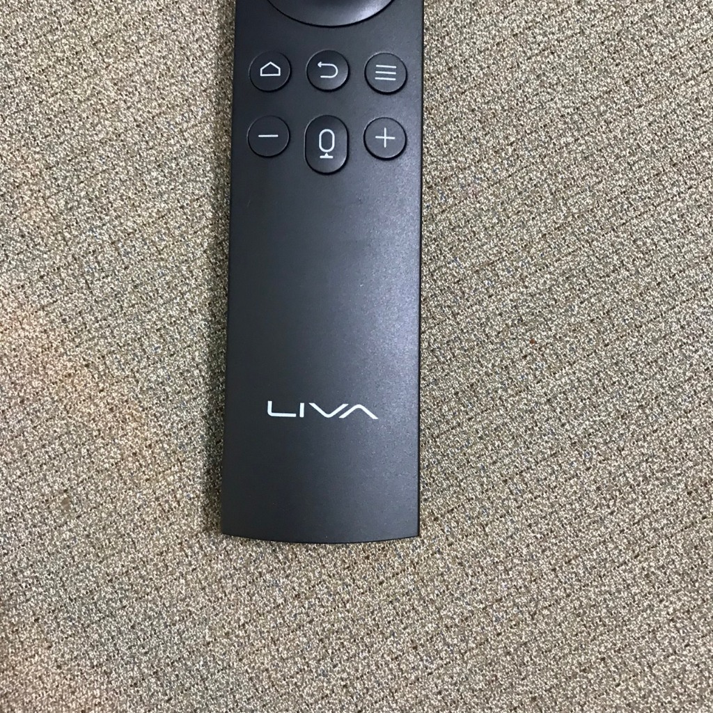 Remote điều khiển tivi liva giọng nói màu đen chính hãng, bảo hành 6 tháng