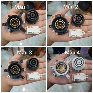 Chân đế ấm siêu tốc bộ 3 món; công tắc Fada trắng