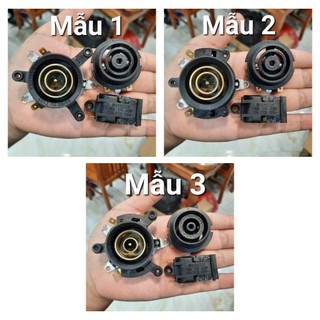 Chân đế ấm siêu tốc bộ 3 món; công tắc Surox đen