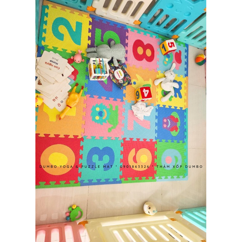 Thảm xốp ghép   32x32x1 cm