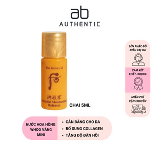 Combo nước hoa hồng Whoo vàng toner nâng cơ chống lão hóa whoo Gongjinhyang balance - AB AUTHENTIC