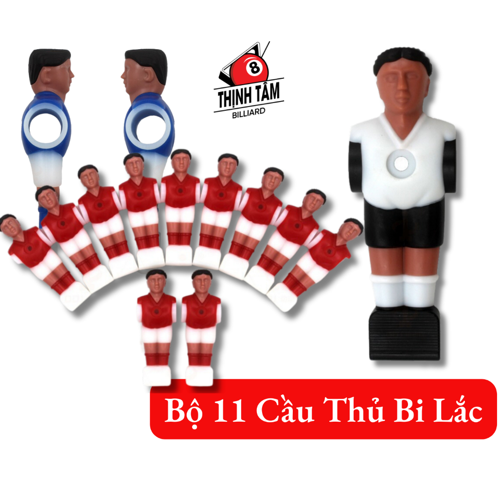 Bộ 11 Cầu Thủ Bi Lắc Human Bàn 1m4 HarVard Tiêu Chuẩn [ BỘ 11 CẦU THỦ A ]