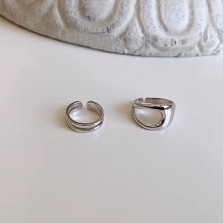 [Mix&match] 𝗥𝗜𝗡𝗚 | Set 2 Nhẫn mix basic Unisex