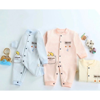 Bodysuit Body cotton dài tay cho bé trai bé gái Hàng Quảng châu xuất Nhật