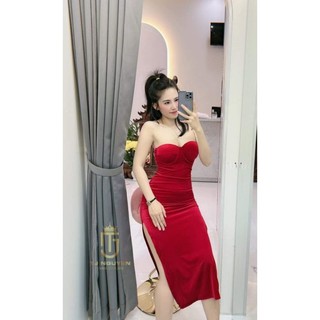 ĐẦM BODY CÚP NGỰC XẺ TÀ 2 BÊN