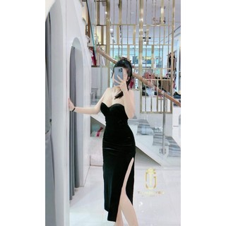 ĐẦM BODY CÚP NGỰC XẺ TÀ 2 BÊN