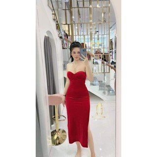 ĐẦM BODY CÚP NGỰC XẺ TÀ 2 BÊN