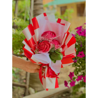 Hoa giấy 3 bông -giá sỉ 5 bó