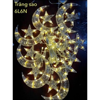 Rèm sao led trang trí trăng sao