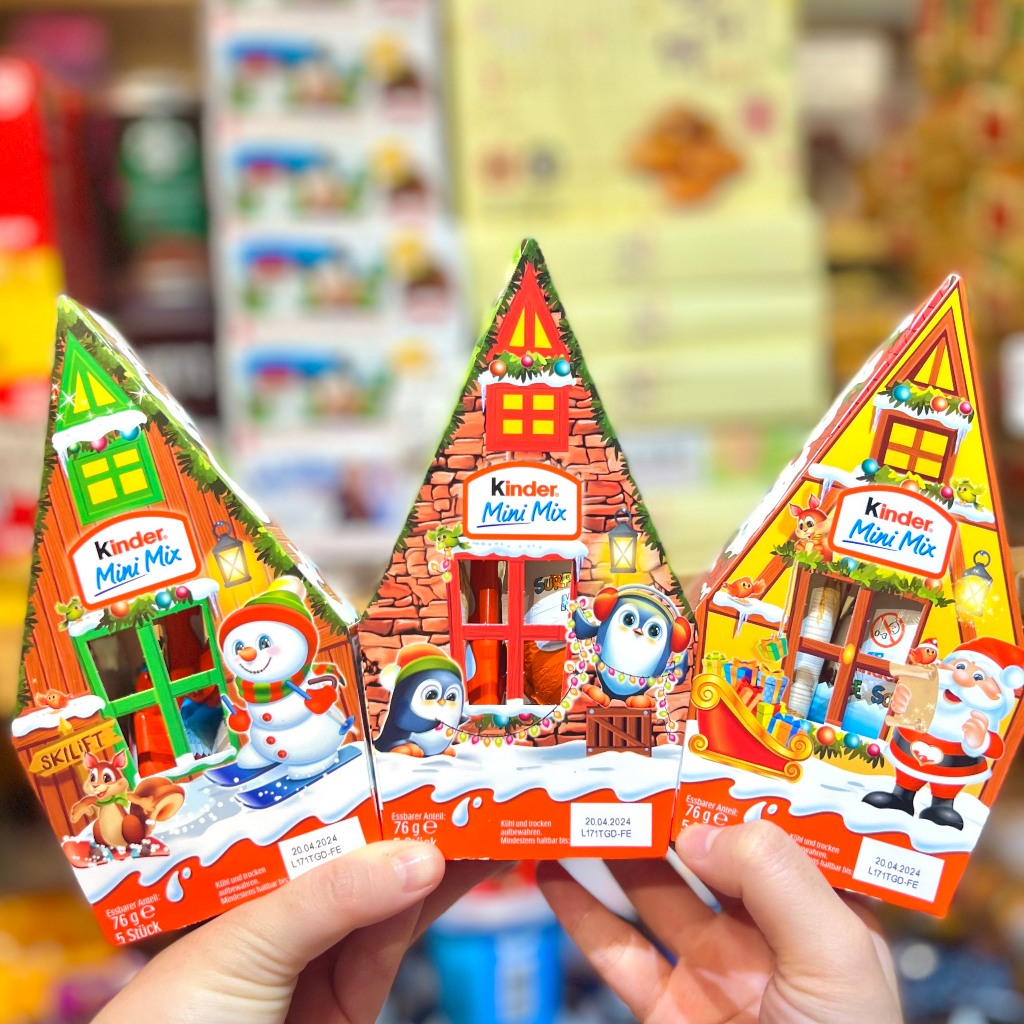 Socola Ngôi Nhà Kinder Mini Mix Đức 76g