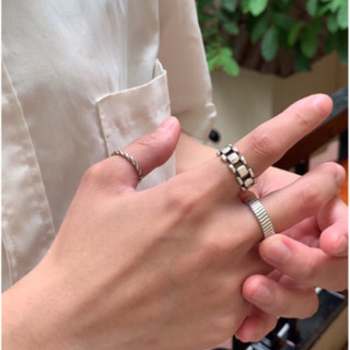 Dahan Ring Set | Set Nhẫn Dahan retro Unisex