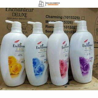 Sữa tắm enchanteur charming 650g