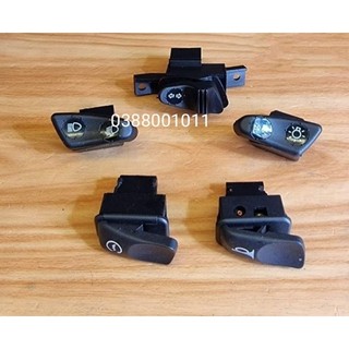 Bộ công tắc vespa zin: đề,còi, xi nhan ,mở đèn, pha cốt, vespa lx s gts