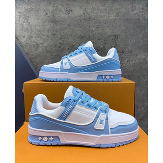 Giày lv t.ra.iner w.hi.te blue 36-43