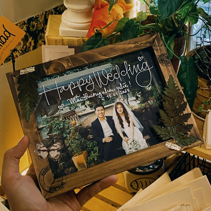 Khung ảnh chữ viết tay NOMAD GARDEN