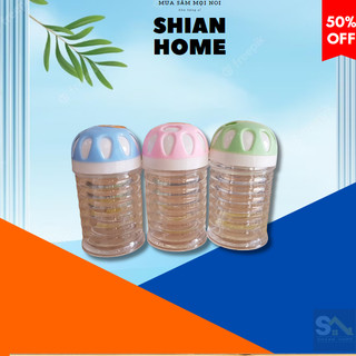 Hủ đựng tăm nhựa hình nấm