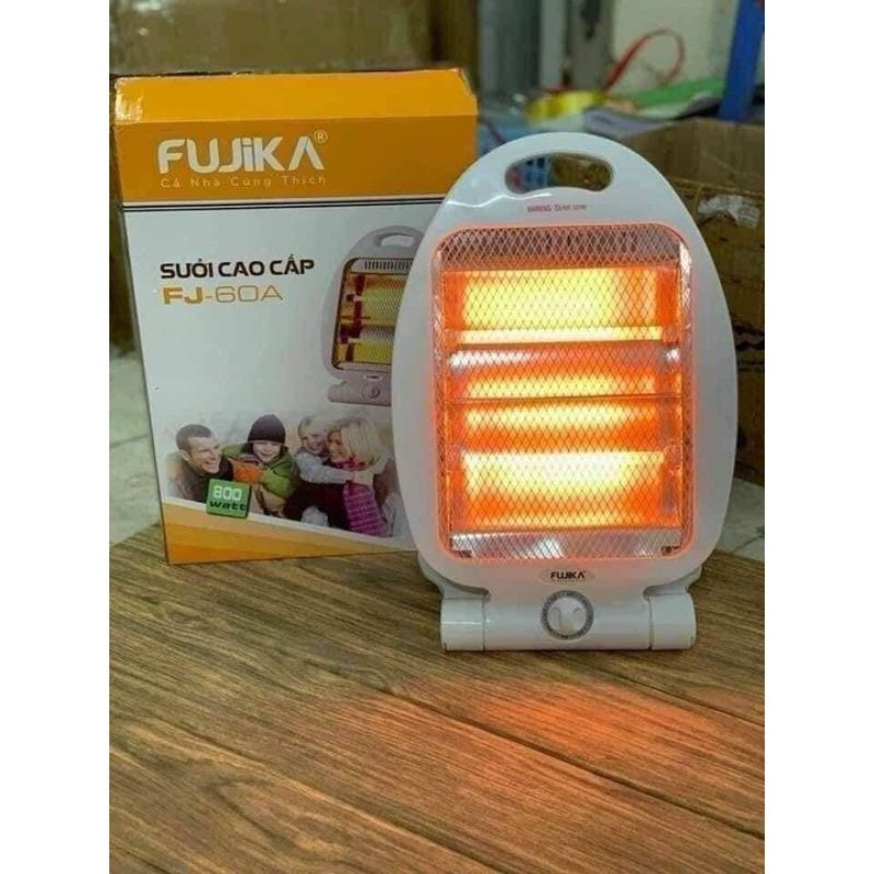 Máy sưởi ấm cao cấp - Đèn sưởi ấm Fujika FJ-60A 2 có tấm lưới cách nhiệt an toàn