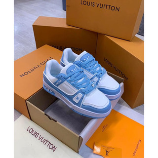 GIÀY LV T.RA.INER W.HI.TE BLUE 36-43