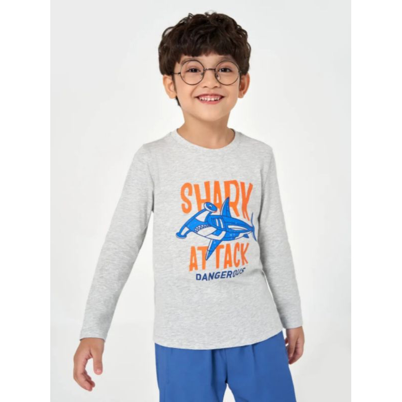 Áo phông dài tay bé trai Canifa