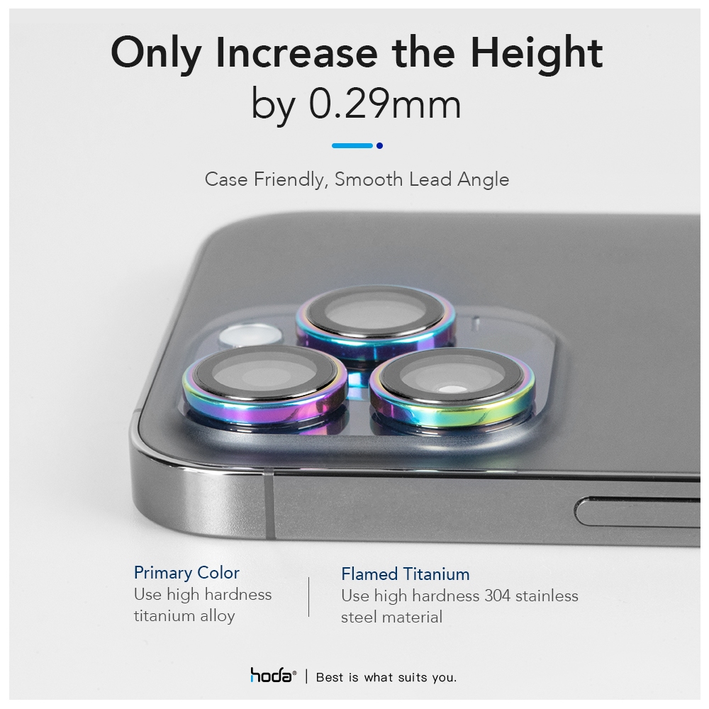 Miếng dán bảo vệ lens camera Hoda Sapphire dành cho iPhone