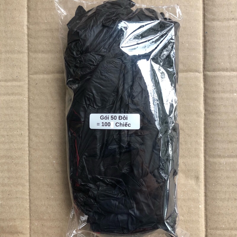 Găng tay đen co giãn , đầu nhám  CAM KẾT CHUẨN SIZE ,CHUẨN SỐ lƯỢNG