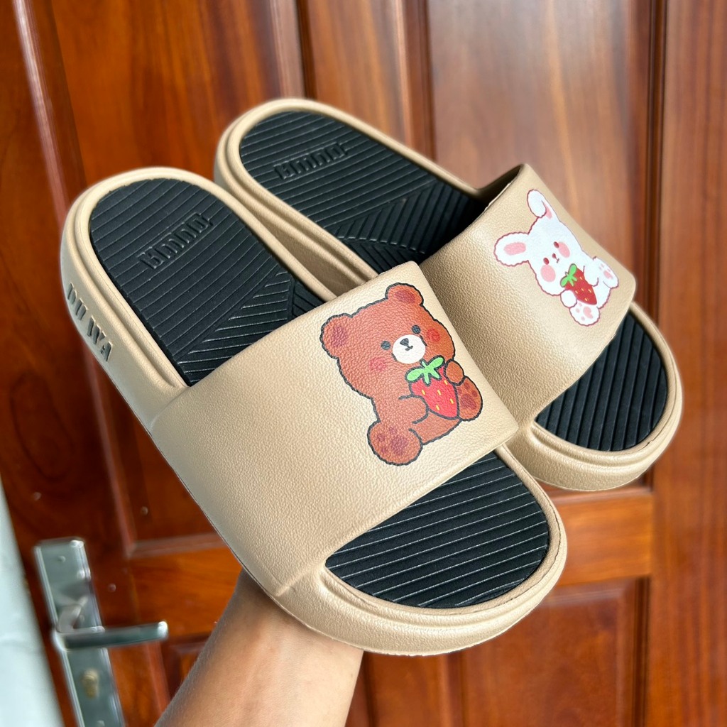 Dép DW hình thú dễ thương chất liệu eva siêu nhẹ