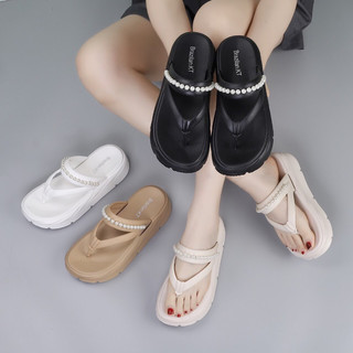 Dép xỏ ngón nữ đính đá dép kẹp quai đá quảng châu