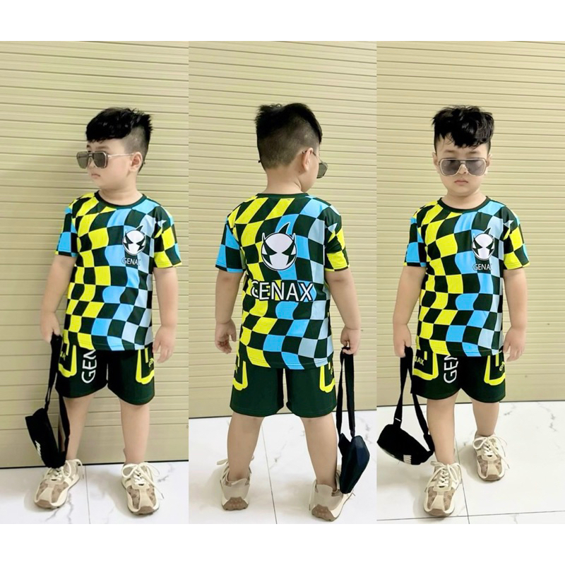 THỜI TRANG TRẺ EM - HOT - HIT ĐỒ BỘ BÉ BÉ TRAI BÉ GÁI đùi 3D HOẠT HÌNH ĐẸP thun lạnh cực iu