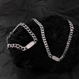Baron Set | Set Vòng Tay & Dây chuyền Baron dây xích Unisex