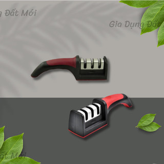 Dụng cụ mài dao 3 khe có tay cầm【 T4 P27 A0 】