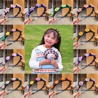 Cài Tóc Bờm Tóc Hình Hoa Dễ Thương Cho Bé