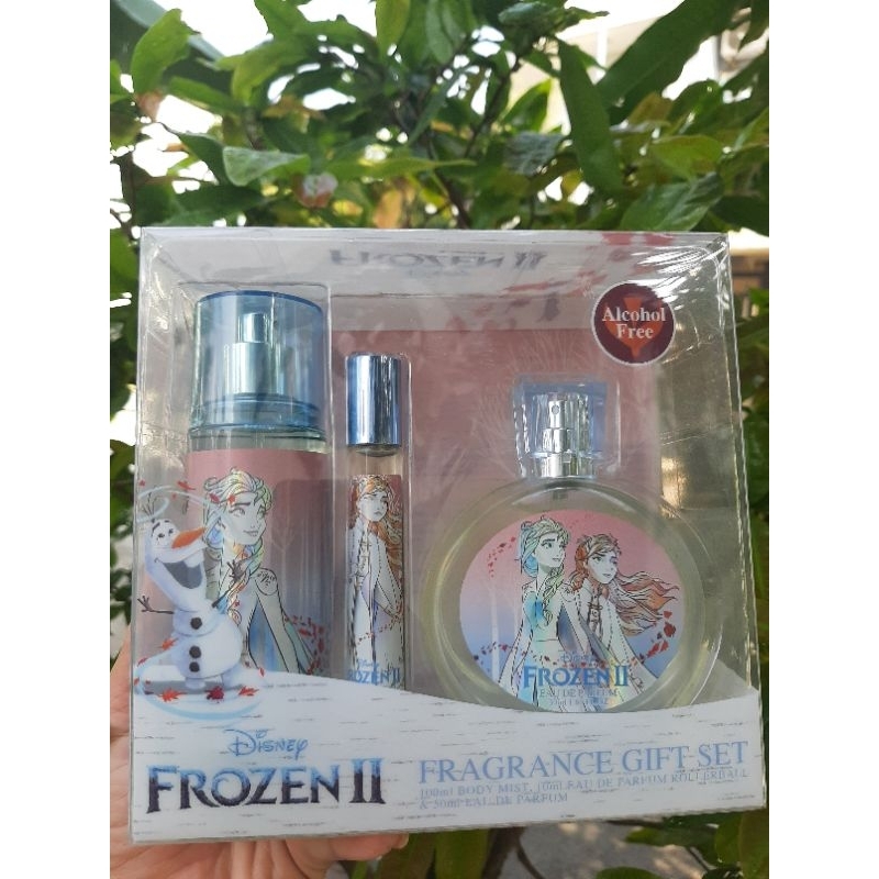 💐Set 3 chai nước hoa bé gái Disney Frozen 100ml nắp xanh_hàng Úc