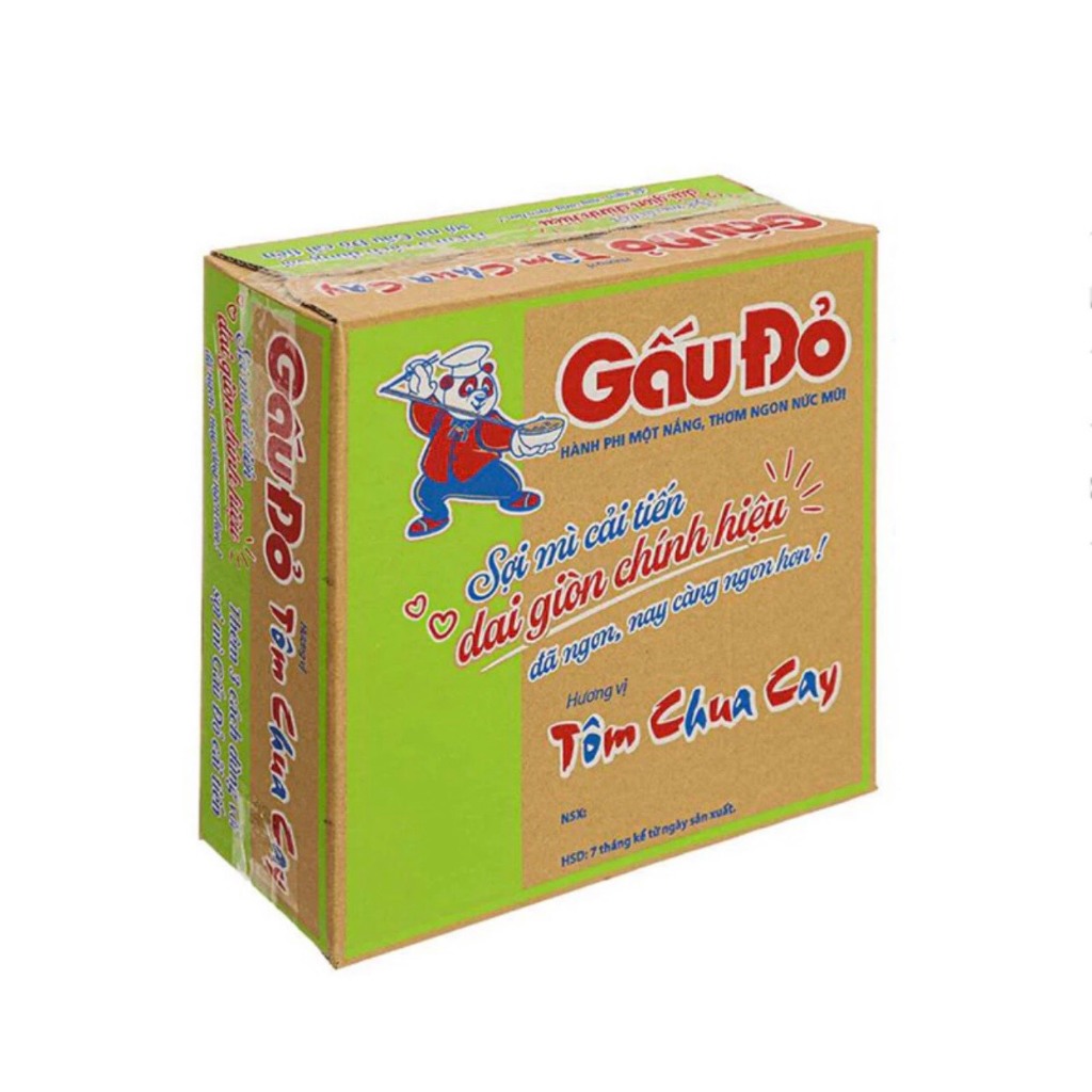 Mì gấu đỏ Chua cay/Sợi phở