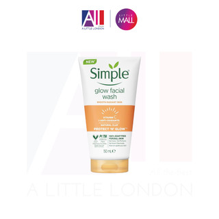 [TOP 1 SHOPEE] Sữa rửa mặt Simple Protect N Glow Express Glow Clay Polish 150ml (Bill Anh)