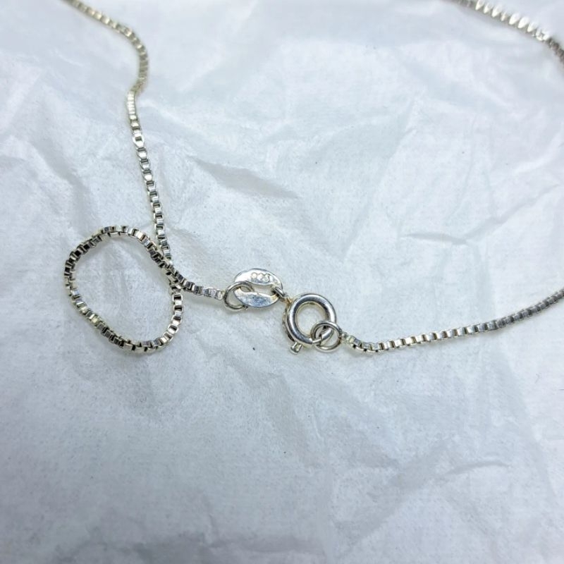 Dây chuyền bạc 925 mặt ₫a' t.a hồng rose quartz