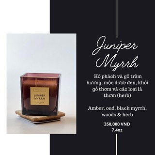 Nến thơm the candleholic juniper myrrh