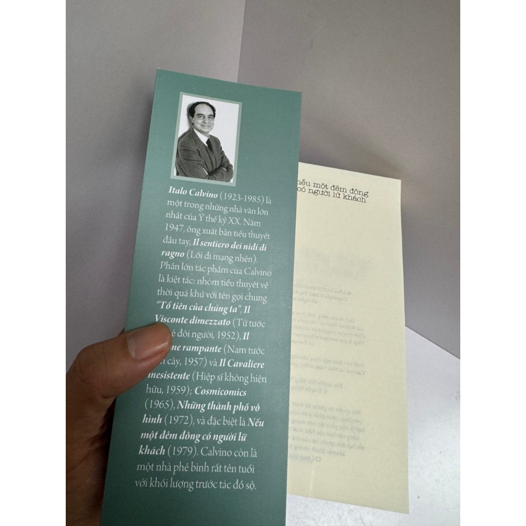 Sách –  Nếu Một Đêm Đông Có Người Lữ Khách - Italo Calvino - Trần Tiễn Cao Đăng dịch - Nhã Nam