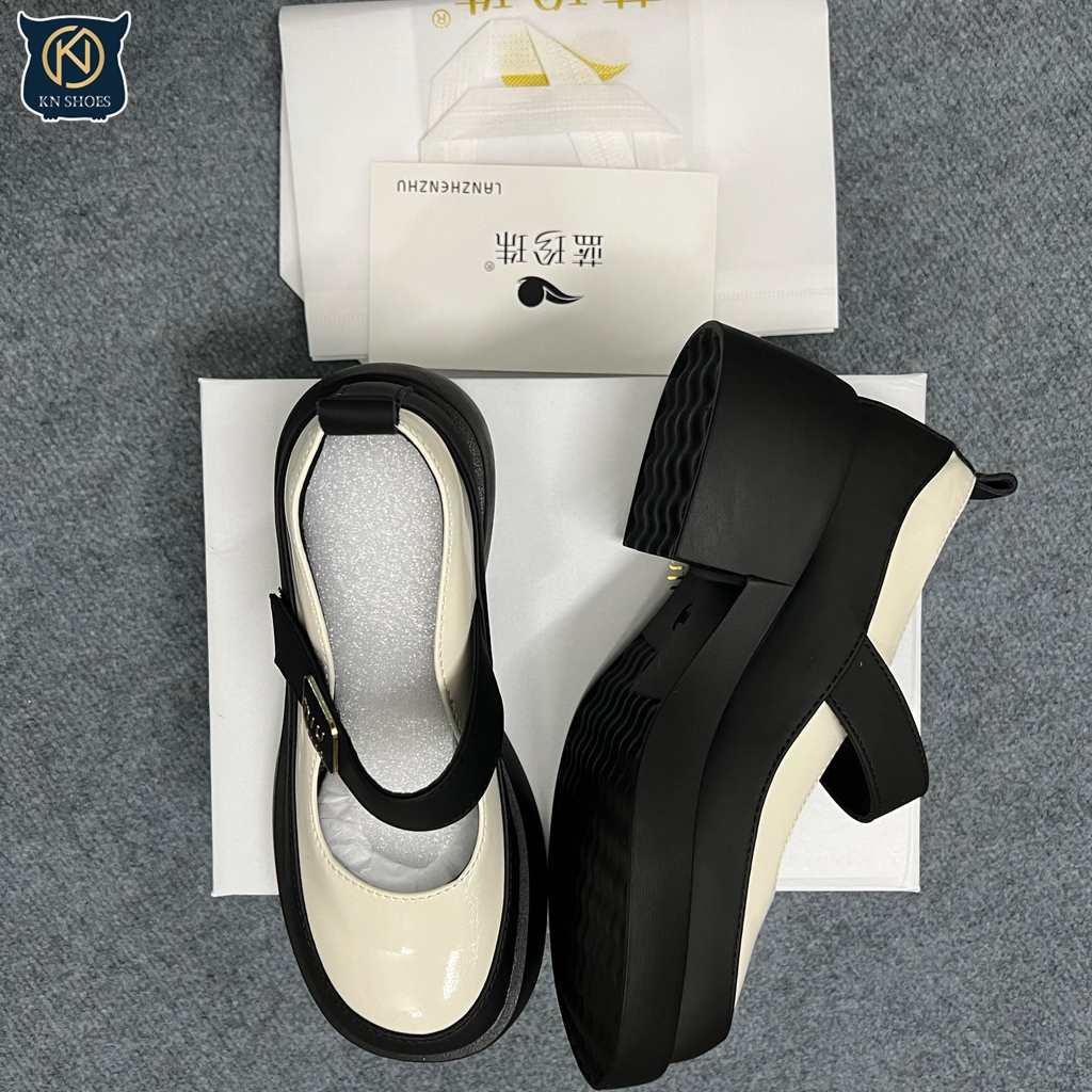 Giày Da Đế Dày Size 35-39 2023 Cho Nữ - Hàng Quảng Châu Cao Cấp Xịn Xò Bao Chất